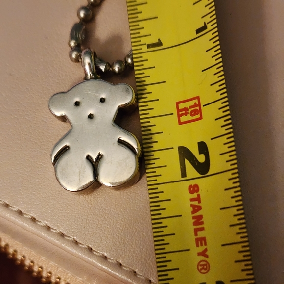 Tous Sterling Silver 925 Bear Pendant VINTAGE & 18" Sterling Silver Chain - Picture 5 of 6